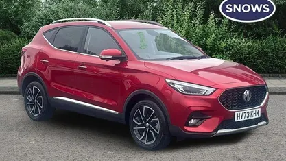 Used MG ZS Exclusive 106 HP (77 kW) 2023 Red SUV