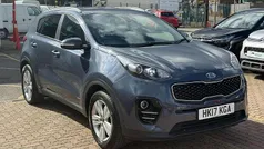Blue Used 2017 Kia Sportage 2 SUV | £10,412 (Fair price)