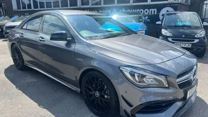 Used Mercedes CLA45 AMG AMG 381 HP (280 kW) 2018 Grey Coupe