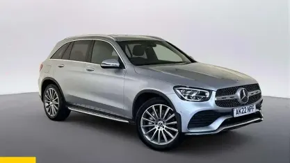 Used Mercedes GLC300 AMG Line Premium 258 HP (189 kW) 2022 Silver SUV