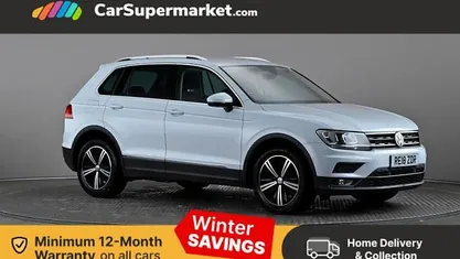 Silver Used 2018 VW Tiguan SE SUV | £13,197 (Fair price)