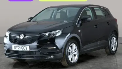 Used Vauxhall Grandland X S 131 HP (96 kW) 2021 Black SUV