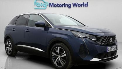 Usado Peugeot 3008 Allure Premium 131 HP (96 kW) 2021 Azul SUV