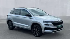 Brilliant silver metallic Used 2023 Skoda Karoq SportLine SUV | £25,890 (Fair price)
