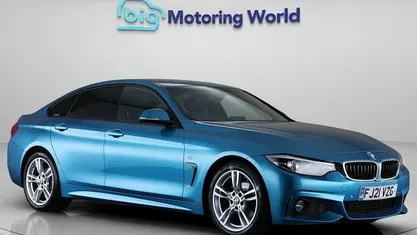 Used BMW 420 M Sport 184 HP (135 kW) 2021 Blue Coupe