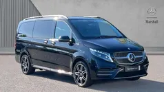 Used 2024 Mercedes V300 AMG line MPV | £63,220 (Super price)