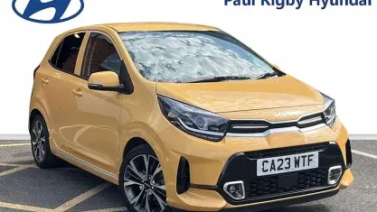 Used Kia Picanto GT-Line 67 HP (49 kW) 2023 Yellow Hatchback