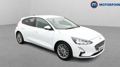 Used Ford Focus Titanium X 125 HP (91 kW) 2021 White Hatchback