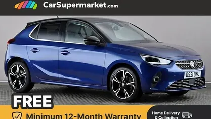 Used Vauxhall Corsa Elite 101 HP (74 kW) 2021 Blue Hatchback