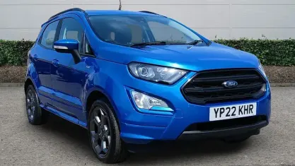 Used Ford Ecosport ST-Line 125 HP (91 kW) 2022 Blue SUV