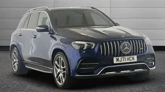 Blue Used 2021 Mercedes GLE53 AMG Premium SUV | £49,995 (Good price)