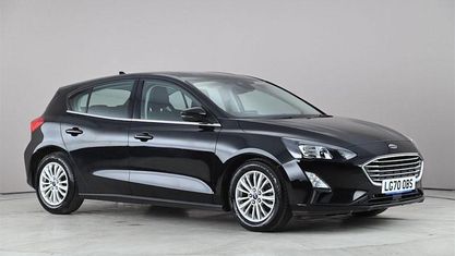Używany Ford Focus Titanium 120 KM (88 kW) 2020 Czarny Hatchback