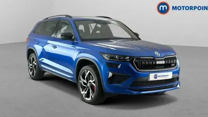 Used Skoda Kodiaq vRS 245 HP (180 kW) 2023 Blue SUV