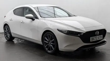 White Used 2022 Mazda 3 Inclusive Hatchback | £16,250 (Fair price)