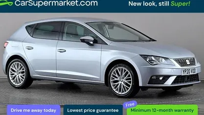 Used Seat Leon SE Dynamic 116 HP (85 kW) 2020 Silver Hatchback