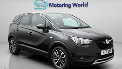 Used Vauxhall Crossland X Elite 83 HP (61 kW) 2018 Black SUV