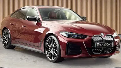 Used BMW i4 M Sport 400 kW (544 HP) 2022 Red Sedan
