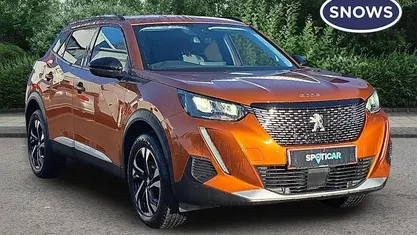 Used Peugeot 2008 Allure Premium 101 HP (74 kW) 2022 Orange SUV