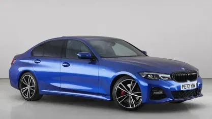 Used BMW 320 M Sport 184 HP (135 kW) 2022 Blue Sedan