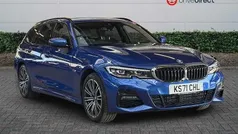 Blue Used 2022 BMW 330e M Sport Estate | £20,850 (Fair price)