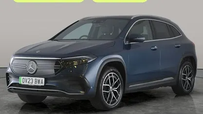 Used Mercedes EQA250+ AMG Line Premium 139 kW (190 HP) 2023 Blue SUV