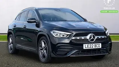 Used Mercedes GLA180 AMG line 136 HP (100 kW) 2022 Black SUV