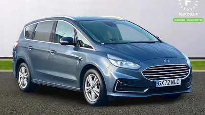 Blue Used 2021 Ford S-MAX Titanium MPV | £19,899 (Fair price)
