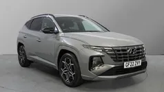 Shadow grey Used 2022 Hyundai Tucson N Line SUV | £23,282 (Fair price)