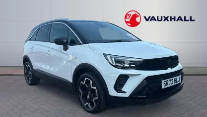 Used Vauxhall Crossland Ultimate 110 HP (80 kW) 2023 White SUV