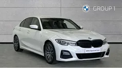 Mineral white Used 2021 BMW 320 M Sport Sedan | £21,990 (Fair price)