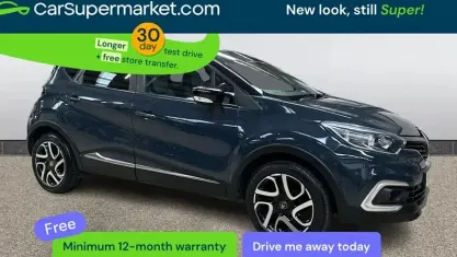 Begagnad Renault Captur Iconic 90 HK (66 kW) 2018 Blå SUV