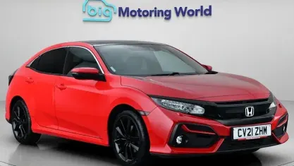 Used Honda Civic EX 126 HP (92 kW) 2021 Red Hatchback