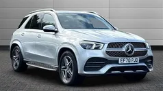 Silver Used 2021 Mercedes GLE350 AMG line SUV | £43,500 (Good price)