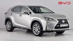 Bright silver Used 2017 Lexus NX300h Luxury Line SUV | £16,850 (Fair price)