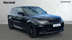Metallic santorini black Used 2021 Land Rover Range Rover Sport HSE Dynamic SUV | £40,023 (Fair price)