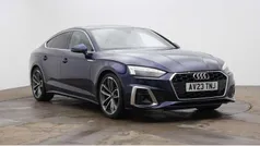 Blue Used 2023 Audi A5 Sportback S-Line Hatchback | £28,495 (Fair price)