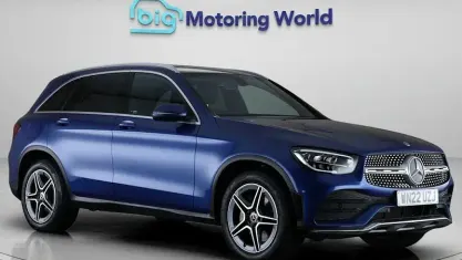 Used Mercedes GLC220 AMG line 194 HP (142 kW) 2022 Blue Estate