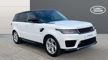 White Used 2020 Land Rover Range Rover Sport HSE SUV | £34,540 (Super price)
