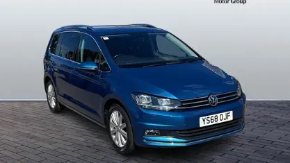 Used VW Touran SEL 150 HP (110 kW) 2025 Blue MPV