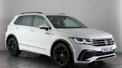 Used VW Tiguan R-line 150 HP (110 kW) 2022 White SUV