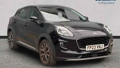 Used Ford Puma Titanium 125 HP (91 kW) 2023 Black SUV