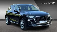 Black Used 2022 Audi Q5 S-Line SUV | £34,500 (Fair price)