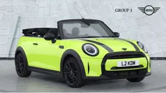 Zesty yellow Used 2022 Mini Cooper Cabriolet Exclusive Cabriolet | £20,495 (Fair price)