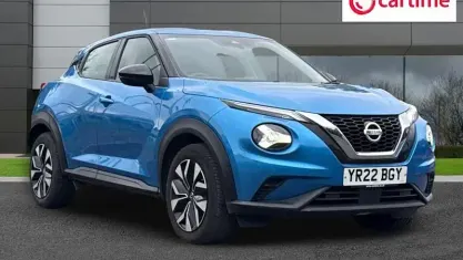 Used Nissan Juke Acenta 114 HP (83 kW) 2022 Blue SUV
