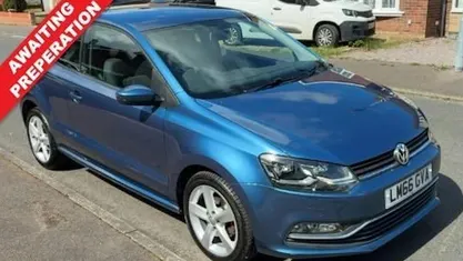Used VW Polo SEL 90 HP (66 kW) 2016 Blue Hatchback
