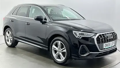 Used Audi Q3 S-Line 190 HP (139 kW) 2019 Black SUV