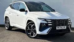 White Used 2025 Hyundai Tucson N Line SUV | £34,271 (Good price)