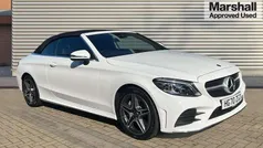 White Used 2020 Mercedes C300 AMG Line Premium Cabriolet | £26,790 (Fair price)