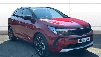 Used Vauxhall Grandland X Ultimate 131 HP (96 kW) 2022 Red SUV