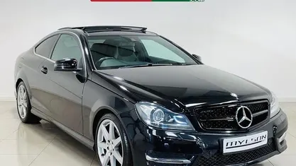 Used Mercedes C250 Sport Edition 204 HP (150 kW) 2014 Black Coupe